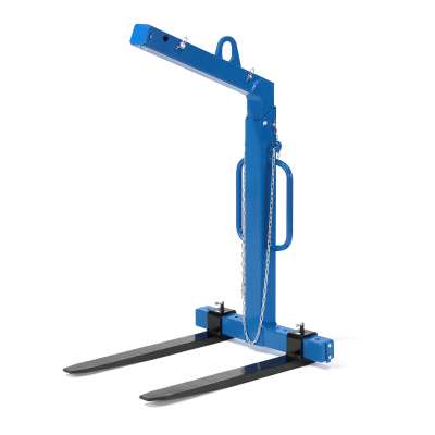 Self balancing crane forks, 1500 kg load, 1655-2355 mm lift height