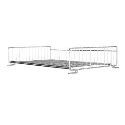 Top shelf for wire storage baskets, 145x860x485 mm