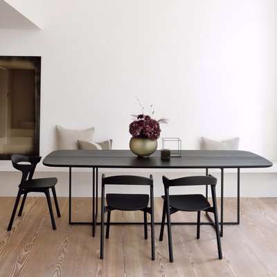 Ethnicraft - Arc Dining Table - Black - 200cm