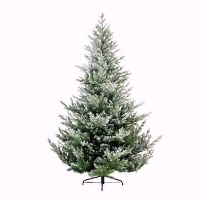 Designed by AMARA Christmas - Snowy Norway Spruce Artificial Tree - 6ft