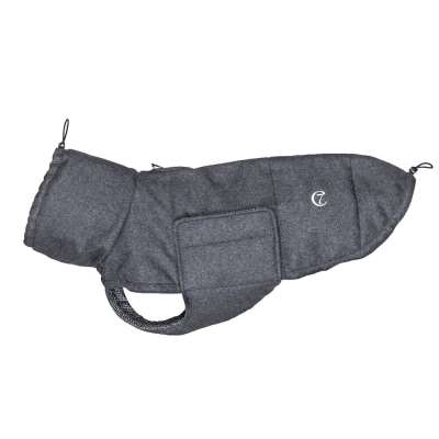 Cloud 7 - Windsor Flannel Dog Coat - Anthracite - Extra Small