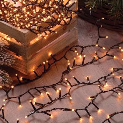 Designed by AMARA Christmas - 600 Firefly Christmas Lights - Warm White
