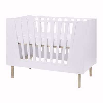 Done By Deer - Baby Cot - White - 60x120cm
