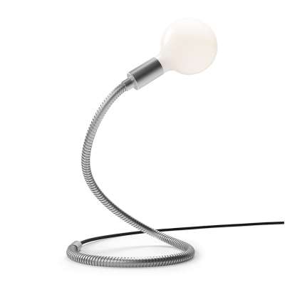 Edgar Home - Wave Table Lamp - Platinum