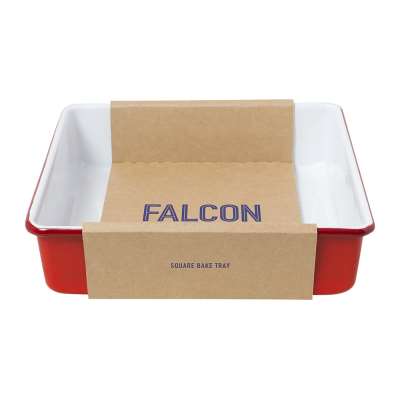 Falcon - Square Bake Tray - Pillarbox Red
