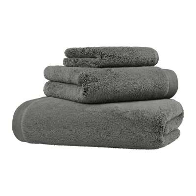 Hamam - Olympia Towel - Dark Grey - Hand Towel
