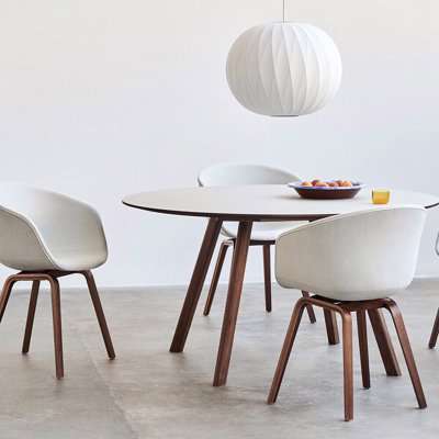 HAY - AAC 23 Dining Chair - White/Walnut