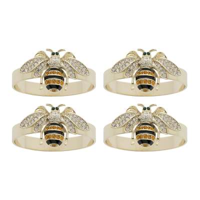 Joanna Buchanan - Skinny Bee Napkin Ring - Set of 4