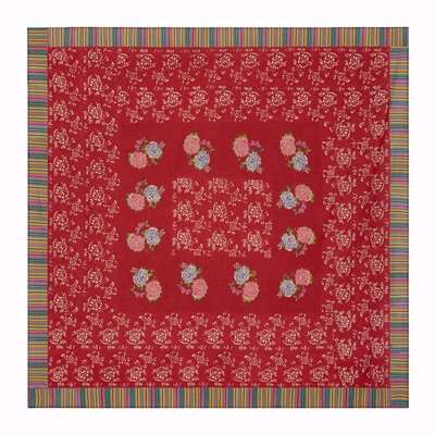Lisa Corti - Kandem Queen Rectangular Tablecloth - Red - 220x220cm