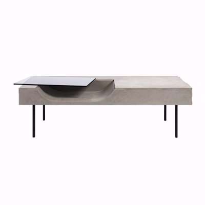 Lyon Beton - Curb Coffee Table - Grey