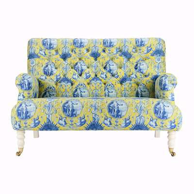 MINDTHEGAP - Truman Tufted Sofa - Calypso Fabric