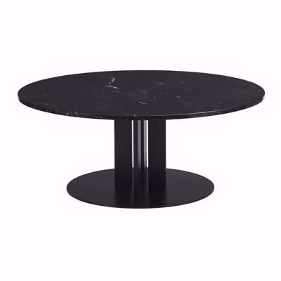 Normann Copenhagen - Scala Coffee Table - Ø110cm - Black Marble