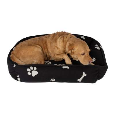 Retreat - Pet Bed - Medium - Bones & Dog Paws