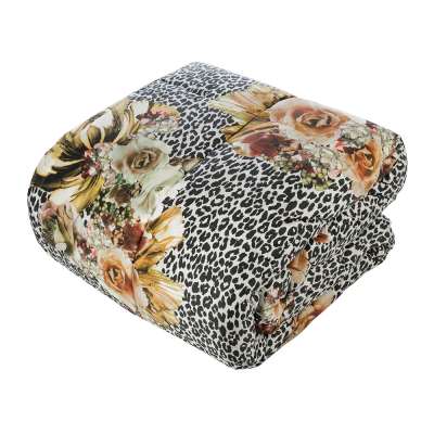 Roberto Cavalli Home - Bouquet Leopard Comforter - Gold