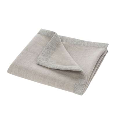 TUWI - Simi Baby Blanket - Beige/Soft Grey