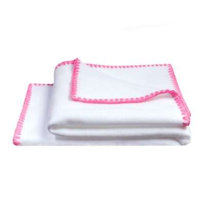 Zoeppritz since 1828 - Soft Fleece Baby Blanket - Pink