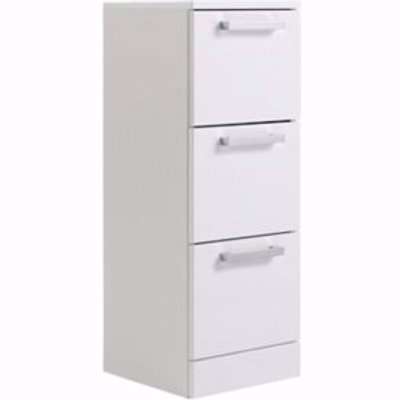 Ardenno Gloss White Style: Modern Cabinet (W)302mm (H)810mm