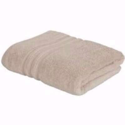 Catherine Lansfield Zero Twist Beige Bath Towel