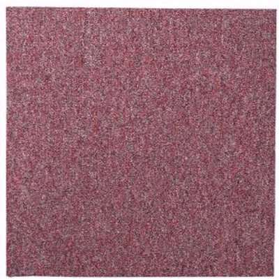 Colours Mallow Carpet Tile, (L)500mm