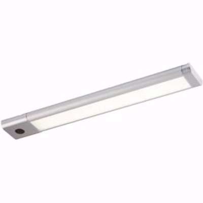 Colours Upha Silver Effect Mains-Powered Led Neutral White Under Cabinet Light Ip20 (L)285mm