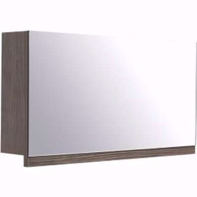 Cooke & Lewis Ardesio Bodega Grey Mirrored Cabinet (W)750mm (H)400mm