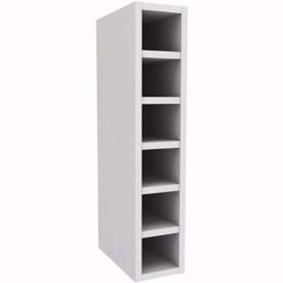 Cooke & Lewis Mussel Wine Rack Cabinet, (H)720mm (W)150mm