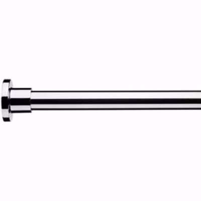 Croydex Superline Rectangular Shower Curtain Rod (L)2.52M