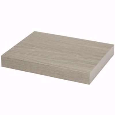 Form Cusko Grey Oak Effect Floating Shelf (L)300mm (D)235mm