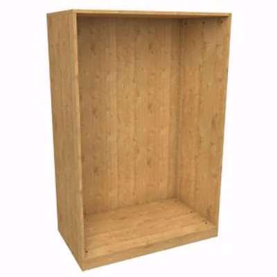 Form Darwin Modular Oak Effect Oak Effect Wardrobe Cabinet (H)2004mm (W)1000mm (D)374mm