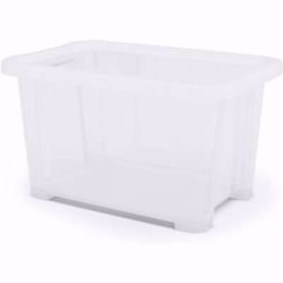 Form Kaze Clear 1L Plastic Stackable Storage Box