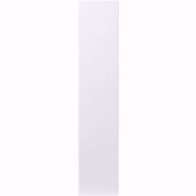 GoodHome Alpinia Matt White Tongue & Groove Shaker Highline Cabinet Door (W)150mm (T)18mm