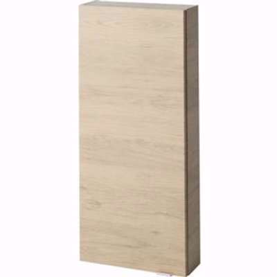 GoodHome Imandra Oak Effect Single Door Wall Cabinet (W)400mm (H)900mm