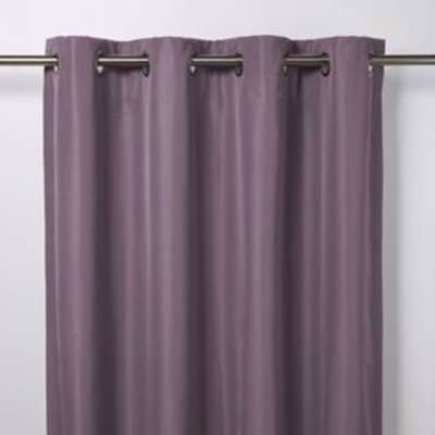 GoodHome Klama Light Purple Plain Blackout Eyelet Curtain (W)117Cm (L)137Cm, Single