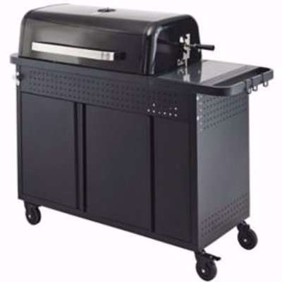 GoodHome Rockwell Black Charcoal Barbecue