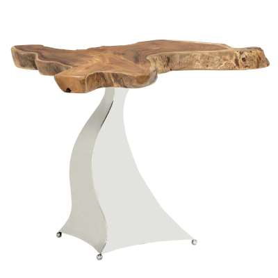 Caspian Promesse Solid Wood Side Table