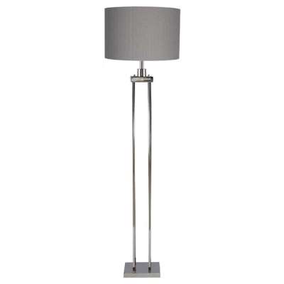Four Post Floor Lamp, Nickel