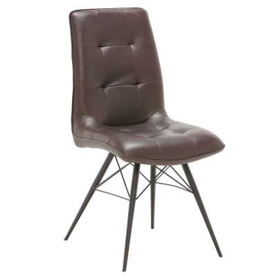 Hix Upholstered Dining Chair, Grey