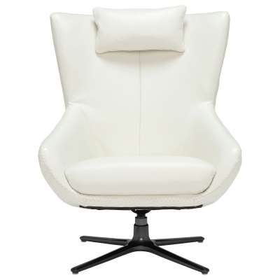 Laurino Leather Swivel Chair
