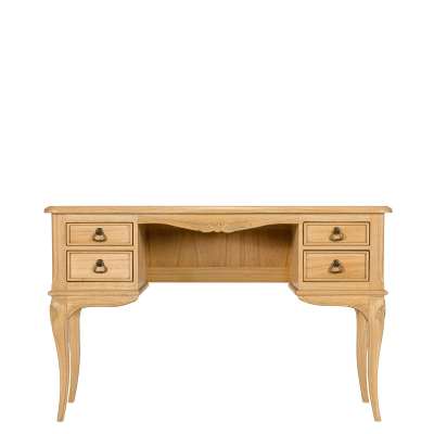 Lille Wooden Dressing Table, Natural Mindi