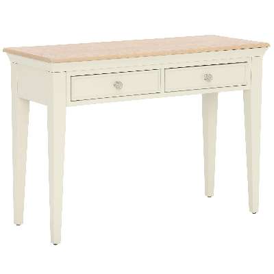 Staithes Dressing Table, Oak and Ecru