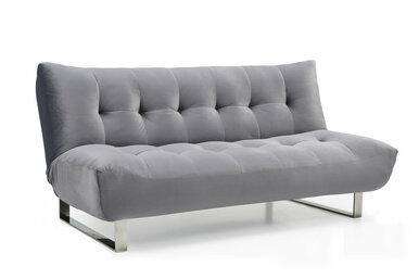 Accord Sofa Bed 3 Seater Sofa Bed Grey Velvet