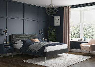 Aura Upholstered Bed Frame