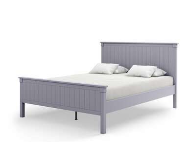 Durham Wooden Bed Frame Double White