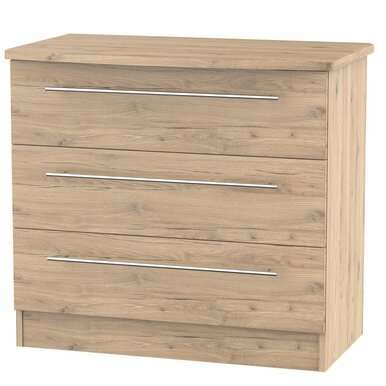 Harrow 3 Drawer Chest of Drawers