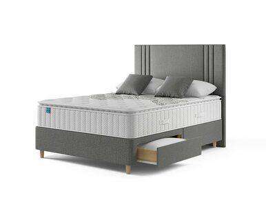iGel Advance 2500 Pillow Top Divan Bed Set On Legs King Igel Cinnamon