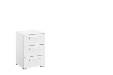 Lazio 3 Drawer Bedside Table