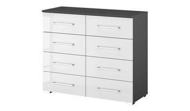 Lorenzo 4 x 4 Drawer Wide Chest of Drawers