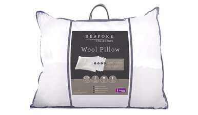 Bespoke Collection Natural Feather Pillow One Size White
