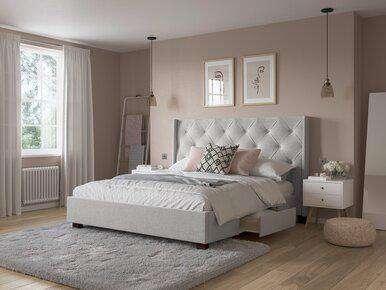 Retro Upholstered Bed Frame Super King Gabon Flint
