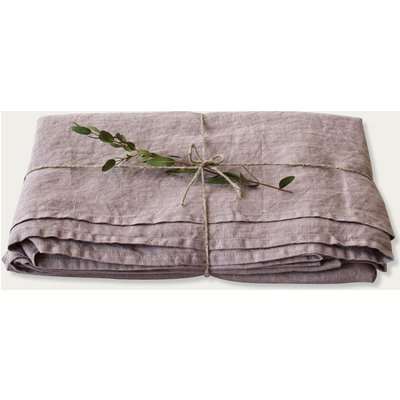 Ashes of Roses Linen Bed Sheet